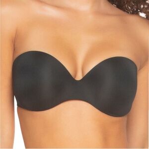 Felina Body Luxe Convertible Strapless Underwire Contour Bra black size 34B